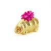 BIO Schokoladefiguren Schweinderl klein mit Zylinder - G
